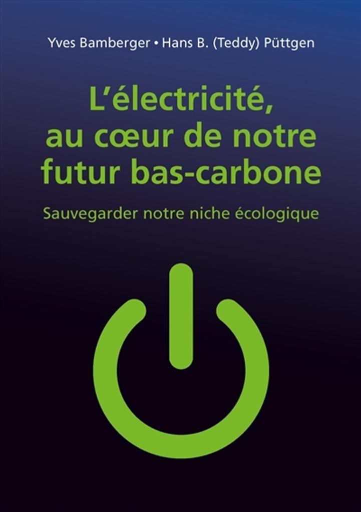 L'électricité, au coeur de notre futur bas-carbone : sauvegarder notre niche écologique | Bamberger, Yves. Auteur